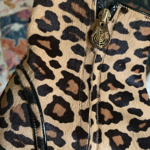 Charlotte Olympia kitty fur Booties - Picture 9 of 12